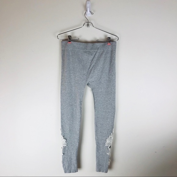 emmas expressions Pants - Emma’s expressions maternity grey yoga leggings